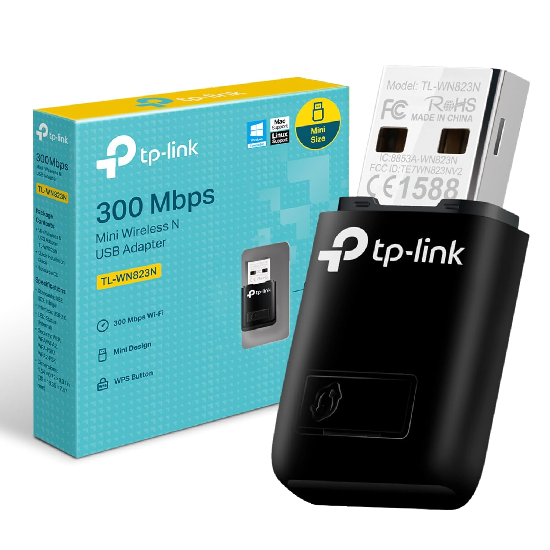TP-LINK WiFi Dongle 300 Mbps USB Adapter